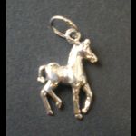 Pendentif argent petit cheval
