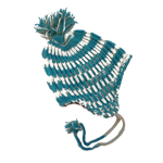 Bonnet p�rou bleu blanc