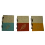 Petit carnet bicolore