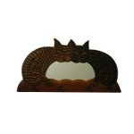 Miroir porte manteau entre chats