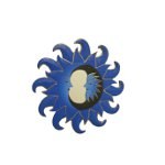 Miroir nuit bleue