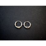 Boucles d'oreilles créoles serpentine