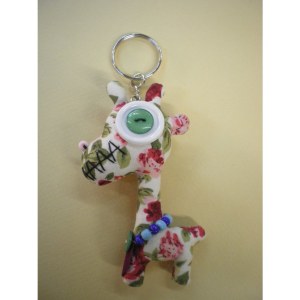 Porte clés girafe