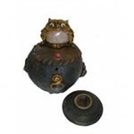 Porte encens coco Hibou
