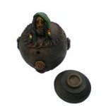 Porte encens coco Rastafari