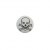 Badge Tête de mort étoile