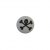 Badge black skull