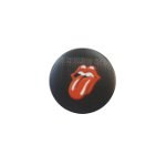 Badge noir Rolling Stones