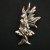 Pendentif fée assise 