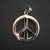 Pendentif Peace & Love