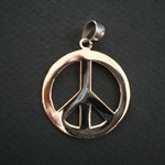 Pendentif Peace & Love