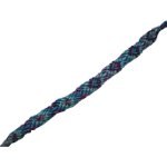 Bracelet tissé menthe bleue