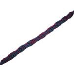 Bracelet tissé rose bleu