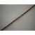 Bracelet torsade rouge et noir