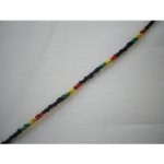 Bracelet torsade rasta