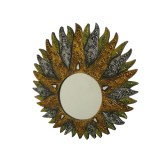 Miroir soleil d'or