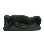 Bouddha Sidartha couché noir