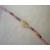 Bracelet tressé rose pâle