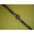 Bracelet grenat macramé 