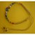 Bracelet  beige macramé 