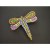 Magnet paintin libellule