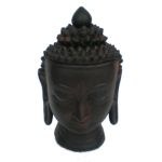 Tête de Bouddha terre cuite