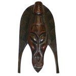 Masque tribal baboune