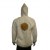 Veste écrue brodée Mandala yin yang