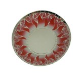 Miroir rond mosaïque radis