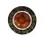 Applique ronde 5 spirales