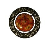 Applique ronde 5 spirales