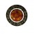 Applique ronde 5 spirales