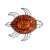 Applique murale tortue