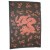 Tenture  dragon rose