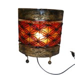 Lampe résine métal