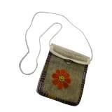 Sac passeport fleur