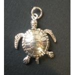 Pendentif argent Tortue de mer 