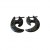 Boucle d'oreille Nymphia
