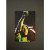 Magnet Bob Marley poing levé