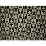 Bandana skull black & white