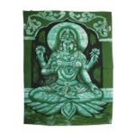 Tenture Lakshmi vert