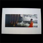 Carte postale jeune moine