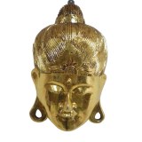 Masque bouddha doré 2