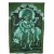 Tenture Krishna vert