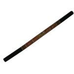 Didgeridoo peint tribal ethnique 