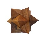 Casse-tête en bois pointes