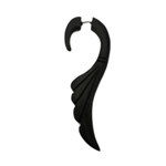Boucle d'oreille corne Marquises
