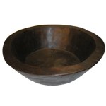 Plat rond GM en manguier