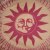 Tenture GM visage soleil rouge et orange