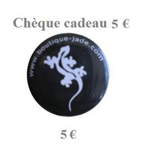 Chèque cadeau 5 €